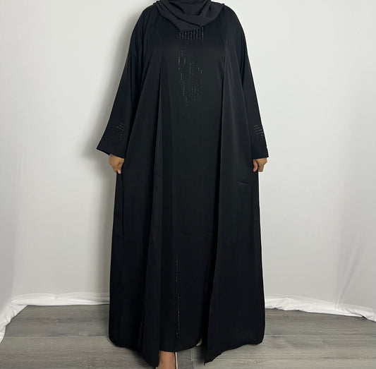 Two Piece Abaya Set